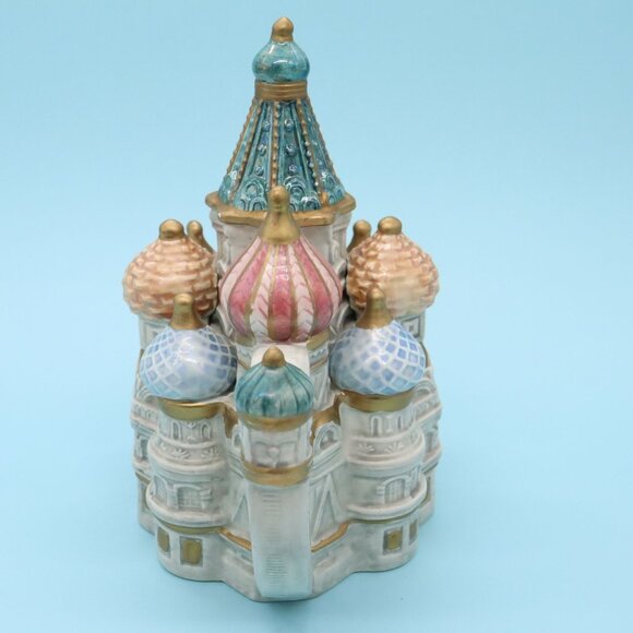 St Basil's Cathedral Teapot by Fitz & Floyd Famous Landmarks Limited Edition - Picture 7 of 10